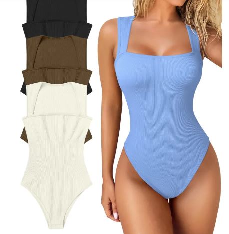 Square Neck Jumpsuit