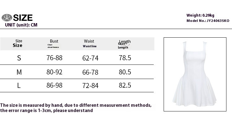 Chic Summer Square Neck Slim Fit Vest Dress for Effortless Elegance